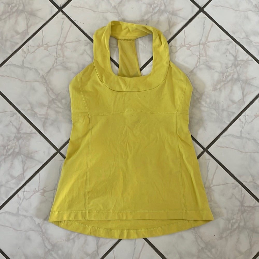 Lululemon yellow tank - Picture 1 of 4